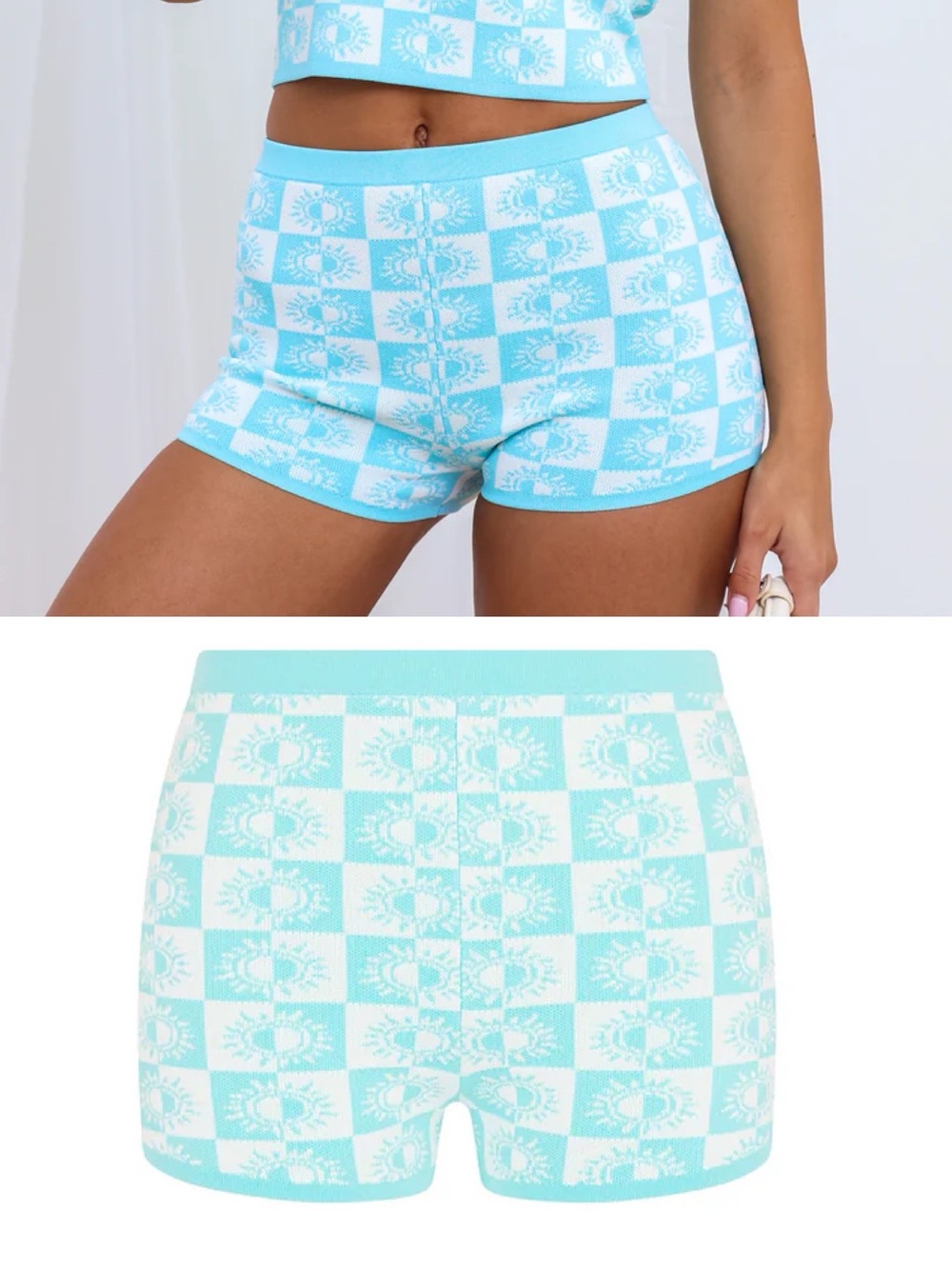 Kulani Kinis Essential Knit Micro Short - Sun Spell - Extra Small XS NWT